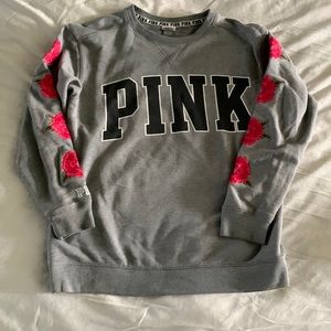 PINK Rose sweatshirt